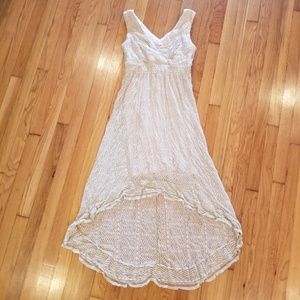 High low dress medium